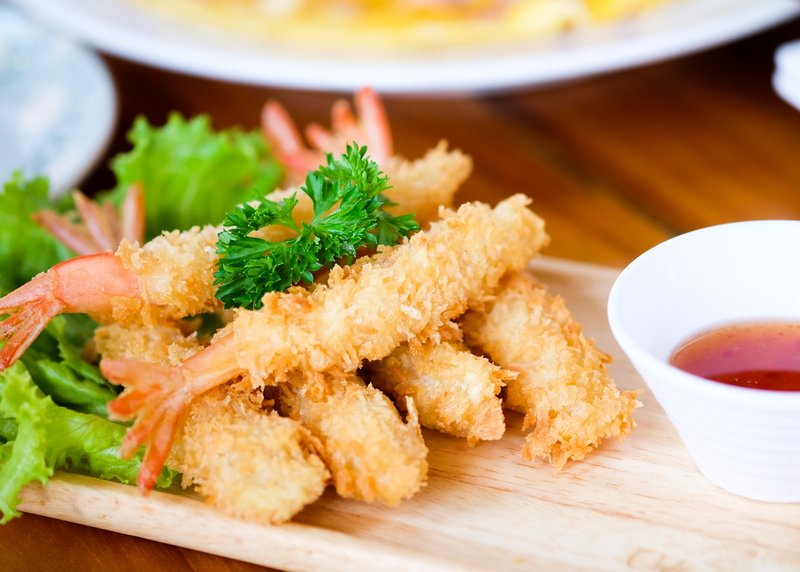 tempura de milho c/camarÃo