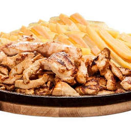 frango com fritas (meia)