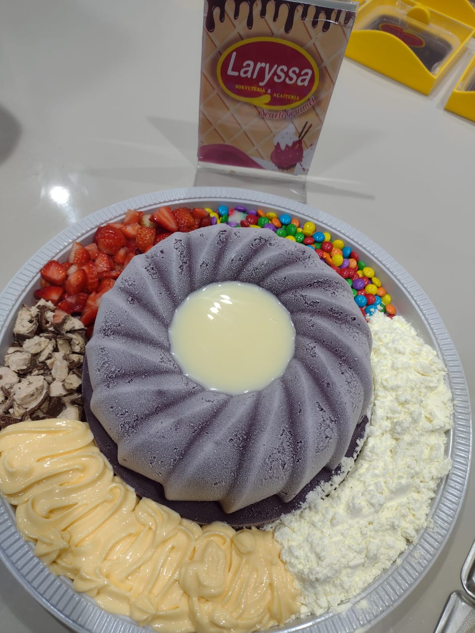 bolo de açai